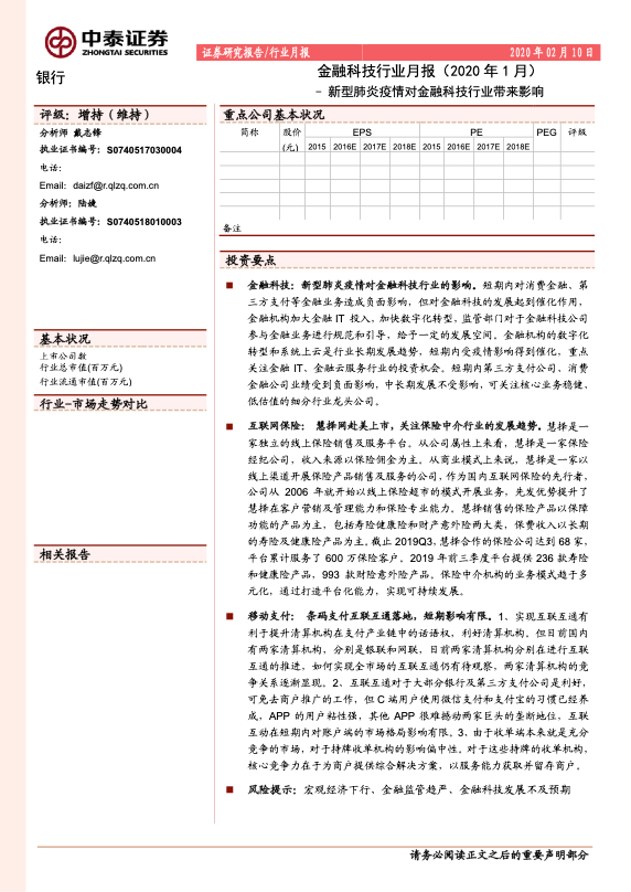 金融科技研究报告