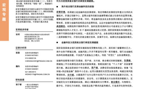 新时代中国股份制商业银行转型研究系列专题（五）：金融科技篇，科技为转型赋能，同质化风险凸显