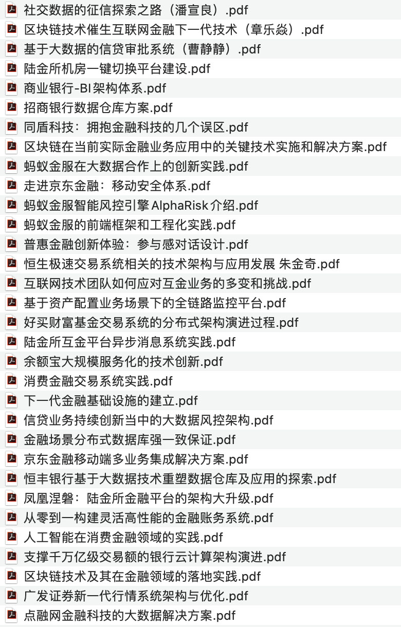 金融技术实践