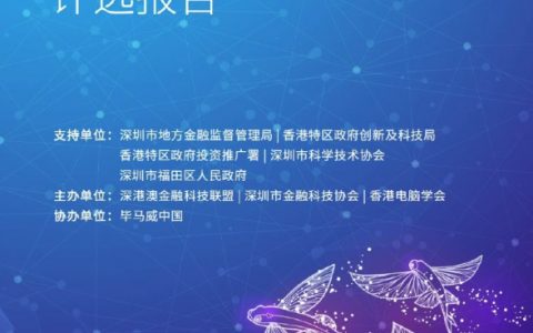 毕马威：2021粤港澳大湾区金融科技飞鱼企业20评选报告（68页）