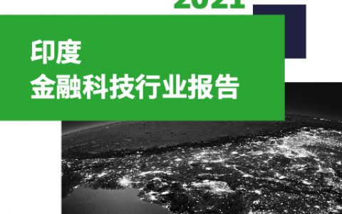 2021印度金融科技行业报告（26页）
