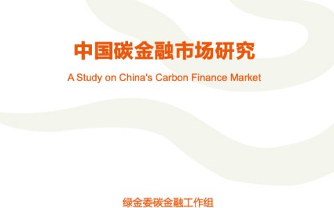 北京环境交易所中国碳金融市场研究（76页）
