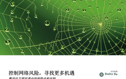 IBM：数字化互联世界中的保险业和风险