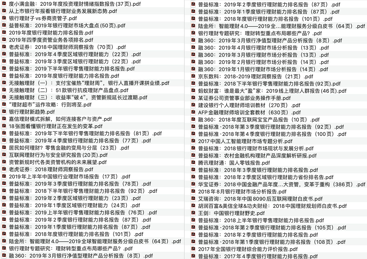 银行理财与资管