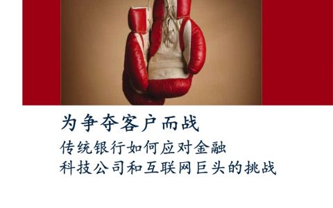 麦肯锡：为争夺客户而战——传统银行如何应对金融科技公司和互联网巨头的挑战（48页）