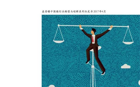 麦肯锡：中国银行家的新使命——重塑和经营资产负债表（50页）