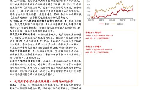 他山之石之财富管理业务：广阔空间，大有所为（38页）